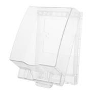 iplusmile Boîtier Prise Étanche Type Abs Robuste Protection Splash Prise Murale Salle de Bain et Extérieur Facile à Installer