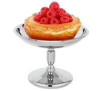 iplusmile Bol à Dessert Acier Inoxydable Tasse à Glace Multi Usage avec Base pour Pudding Salades de Fruits et Snacks Design Élégant et Pratique pour Cafés Restaurants et Maisons