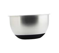 iplusmile Bol à Mélanger Inox avec Fond Silicone Antidérapant Bol Creux Profond Récipient pour Salade de Fruits et Battage Œufs Ustensile de Cuisine Polyvalent pour Maison et Restaurant