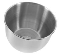 iplusmile Bol Mélangeur Inox Profond Éclaboussures pour Pâte et Salade Ustensile Pâtisserie Maison Robuste et Facile à Nettoyer