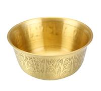 iplusmile Bol Multifonctionnel Lisse pour Offrandes Bouddhistes Décoration et Rangement Bol Sacré Rituel pour Maison et Temple