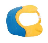 iplusmile Bonnet de Bain Imperméable pour Garçon et Filles, Protection Lavage Cheveux Tout-petit, Taille Ajustable, Silicone Doux, Usage Bain Bébé, Protection Oreilles et Yeux, Couleur