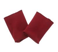 iplusmile Bordure Côtelée en Polyester, Manchettes Côtelées | Réparation des Poignets de Sweat-shirt, Bords Plats Non Roulants, pour Vestes et Sports, Rouge Foncé