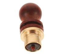 iplusmile Bouchon de Bouteille de Vin Bois et Bouchon Réutilisable Forme de Gourde Traditionnelle Joint Étanche pour Conservation du Vin Accessoire Décoratif Élégant