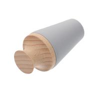 iplusmile Bouchon de Vin Massif Gris avec Joint Silicone Étanchéité pour Bouteilles Décoratif et Facile à Installer Accessoire Vin Élégant pour