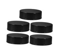 iplusmile Bouchons à Vis Ronds 38 MM pour Bouteilles de Lot de 5 Plastique Étanche Compatible en Verre pour Conservation Liquide