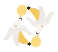 iplusmile Boucles Oreilles Banane Pendantes Bijoux Étranges Pour Femmes Décorations Cadeaux Fruits Pour Demoiselles