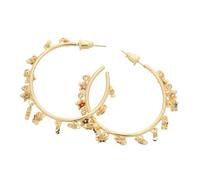 iplusmile Boucles Oreilles Étoiles Zirconia Éclatant Créoles Ouvertes Design pour Femmes Boucles Pendantes Élégantes pour Demoiselles Honneur et Soirées