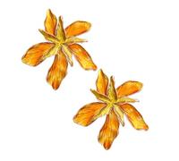 iplusmile Boucles Oreilles Fleurs Pour Femmes Design Élégant Forme De Fleur Léger Et Confortable à Porter