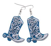 iplusmile Boucles Oreilles Style De Cow-girl Pour Femmes Style Western Pendantes Rétro