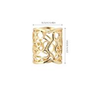 iplusmile Boucles pour Foulard en Alliage Solide, Lot de 2 Pièces, Design Ajouré Rose, Accessoires pour Foulards et Châles, Adaptées aux Occasions Professionnelles et Festives