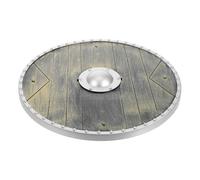 iplusmile Bouclier Viking Garçon Fille Plastique Costume Accessoire Médiéval pour Halloween Cosplay Fausse Dragon Knights Shield