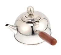 iplusmile Bouilloire Inox avec Sifflet Poignée Latérale Résistante Chaleur pour Gaz Induction Électrique Théière Multifonction Maison et Restaurant
