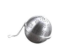iplusmile Boule à Épices Acier Inoxydable Filtre à Thé Réutilisable pour Infuser Facilement Thé Épices Grand Modèle