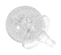 iplusmile Boule Cristal Décorative pour Fontaine Intérieure Plastique et Cristal Résistante Accessoire pour Aménagement de Fontaine et Décoration de Bureau ou Aquarium