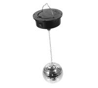 iplusmile Boule Disco Miroir Rotative pour Fête et Scène Lumière Suspendue Légère et Compacte pour Ambiance Colorée