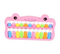 iplusmile Boulier Éducatif Plastique pour Garçon Fille avec Perles Colorées Outil de Calcul Arithmétique pour Apprentissage des Mathématiques à École Modèle et Portable