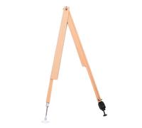 iplusmile Boussole Bois Multifonction pour Enseignants Outil de Traçage Ajustable Jusqu à Porte-stylo Sécurisé pour Craies et Marqueurs Compas Géométrie Éducatif
