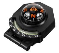 iplusmile Boussole de Tableau de Bord en ABS et Acrylique pour Voiture et Bateau Lecture Précise Petite Boussole Marine Facile à Installer pour Activités Extérieures