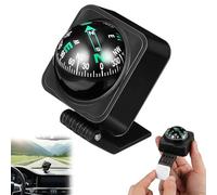 iplusmile Boussole de voiture pour tableau de bord, support de tableau de bord, accessoires universels de navigation précise pour bateau, voiture, camion, SUV, caravane, pour trouver la direction