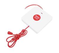 iplusmile Bouton D'alerte d'urgence Panneau D'alarme Incendie en Plastique, Corde de Tirage Haute Sensibilité, Installation Facile, Système Portable, pour Hôpital et Supermarché, Personnes