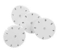 iplusmile Bouton de Réglage Température pour Congélateur, Lot de 4 Pièces, 7 Positions Réglables, Bouton Thermostat pour Réfrigérateur Compatible, Contrôle Précis Température, Remplacement