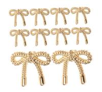 iplusmile Boutons en Alliage de Nœud 25 MM Lot de 15 Pièces Attaches à Coudre pour Pulls Cardigans et Manteaux Accessoires Couture pour Loisirs Créatifs et Tricot