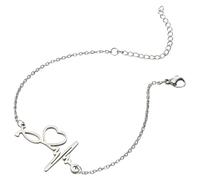 iplusmile Bracelet Cœur Battant Élégant pour Femmes et Adolescentes Design et Confortable Anniversaire et Saint Valentin Original pour Amie
