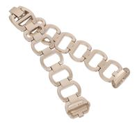 iplusmile Bracelet de Montre Ajouré Acier Inoxydable Résistant et Élégant Compatible avec Fitbit pour Confort au Poignet