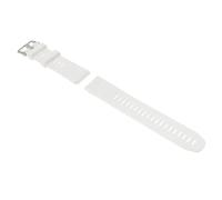 iplusmile Bracelet de Remplacement Silicone Compatible avec Garmin Montre Connectée Durable et Confortable Unisexe Ajustable pour Activités et Couleur Blanche