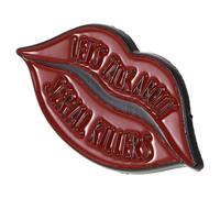 iplusmile Broche Femme Lèvres Rouge En Alliage De Zinc Délicate Et Résistante, Épinglette Décorative Pour Vêtements, Châle Et Foulard, Accessoire Clip Pour Femme, Fixation Stable Et Élégante