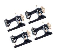 iplusmile Broche Machine à Coudre en Alliage 4pcs, Badge Créatif Rétro, Résistant la Décoloration, pour Soirée Cosplay et Bal, Accessoire Chic pour Femmes