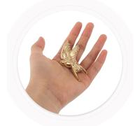 iplusmile Broche Vintage Oiseau en Métal Doré Épingle Rétro pour Femme Accessoire Mode Unique pour Mariage et Tenue Élégante Broche Médiévale à Motif Hirondelle Bijou de Costume