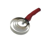 iplusmile Brosse à Cheval Acier Inoxydable à Quatre Anneaux Étrille Réversible avec Poignée Ergonomique Brosse Printemps pour Curer Boue et Poils Outil de Toilettage Couleur Aléatoire