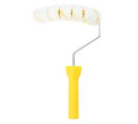 iplusmile Brosse à Peinture Professionnelle Roues pour Tubes et Surfaces Courbes Absorbante Résistante Aux Peluches pour Tuyaux et Barres Finition Douce et Couverture Uniforme