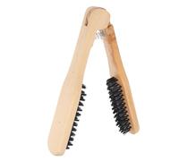 iplusmile Brosse à V Bois Brosse Coiffante pour Cheveux Lisses et Outil de Coiffure Pratique Démêlage Rapide et Finition Naturelle
