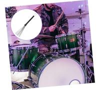 iplusmile Brosse de Batterie Rétractable Acier Inoxydable Balai de Percussion Ajustable pour Jazz et Batterie Manche Ergonomique Antidérapant et Facile à Utiliser