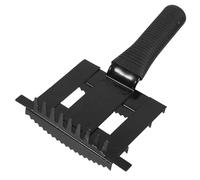 iplusmile Brosse Métallique Toilettage des Vaches Peigne de Mue Bétail Outil de Nettoyage et Massage Corporel Bovin Manche Ergonomique Antidérapant Nettoyage des Poils Morts