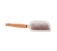 iplusmile Brosse Plate pour Cheveux Démêlante et Massante Bois Naturel pour Femmes et Cheveux Longs Antistatique