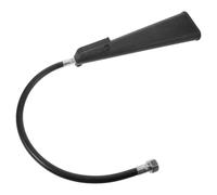 iplusmile Buse de Décharge Co2 pour Extincteur 5 à 7kg, Tuyau Noir | Interface Tête et Valve, Paroi Épaissie Résistante Haute Pression, Surface Antidérapante, Usage Incendie