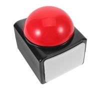 iplusmile Buzzer de Réponse à Lumières et Sons Boîte à Pression Sonore pour Jeux de Société Quiz et Activités Classe Réponse Rapide et Facile Utilisation