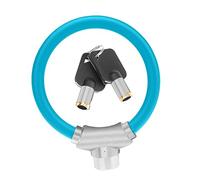 iplusmile Cadenas Acier pour avec Câble Épais Bleu Verrouillage Sécurisé pour Cyclisme et Accessoires de Plein Air Aux Violences et Durable