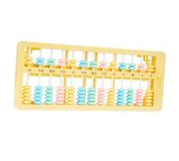 iplusmile Cadre De Comptage En Plastique Jaune Pour Garçon Et Filles Écoles Primaires, Outil D'apprentissage Mathématique 13 Rangées 7 Perles, Calcul Mental Et Jouet Éducatif Pour Élèves De Ce1 Et Ce2