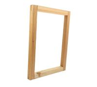 iplusmile Cadre de Sérigraphie Bois Réutilisable pour DIY Sacs et Tissus Cadre Pratique et Stable pour Impression Soie Maison