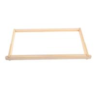 iplusmile Cadre en Bois de Pin pour Ruche, Cadre de Fondation du Nid Beige, Compatible Apiculture, Outil pour Maintien Santé et Efficacité Rucher Professionnel et Amateur