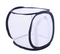 iplusmile Cage à Insectes Pliable Habitat des Chenilles Portable Petite Taille en Maille Respirante, Cage Mobile pour Berceau Garçon Et Filles Apprentissage Cycle De Vie Observation en Extérieur