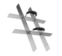 iplusmile Cake Divider Stainless Steel Cheesecake Slicer Portion Marker For Brownies Pies Rectangular Bread Pan Kitchen Tool