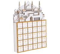 iplusmile Calendrier de Compte à Rebours en Bois avec Lumière LED pour Ramadan et Aïd Calendrier Décoratif Musulman à 30 Jours à Tiroirs pour Décoration de Table et Célébrations Islamiques