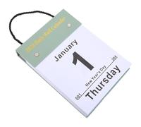 iplusmile Calendrier Mural 2026 à Pages Détachables Grand Format Vert Agenda Journalier Fonctionnel Grandes Dates Maison Bureau École et Suivi des Rendez-