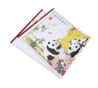 iplusmile Calendrier Mural et Organisation du Planning Style Chinois Traditionnel 2027 en Papier à Suspendre Design Gain de Place pour Décoration Maison
